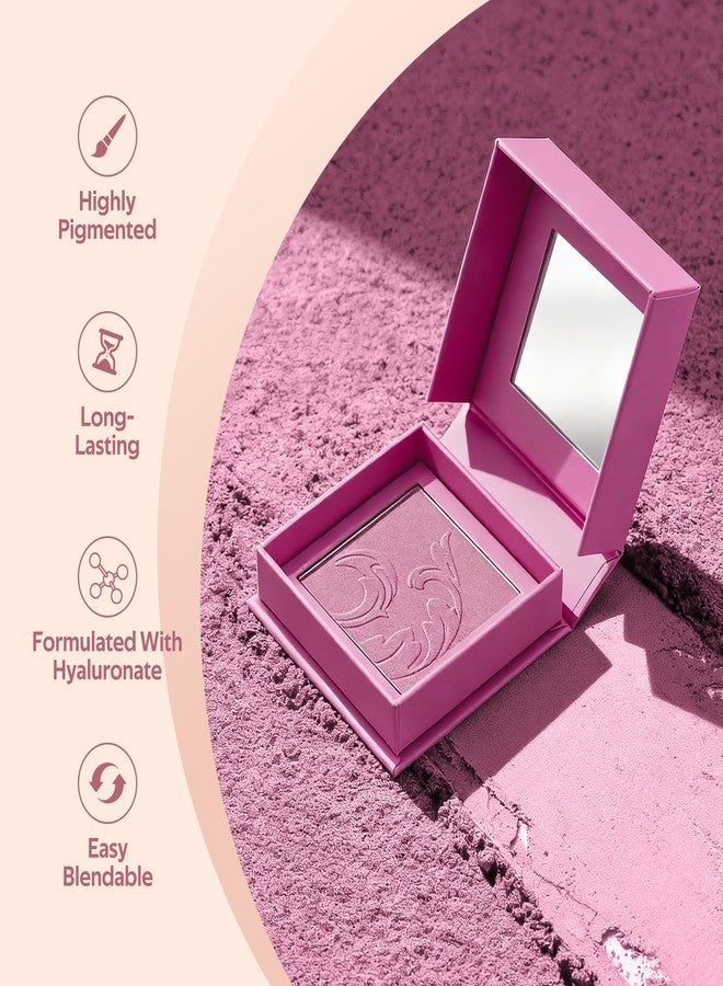 Color Nymph Matte Blush Powder, Berry Pink Blush For Cheek For Most Of Skins Makeup Blusher Lightweight, Smooth Texture, High Pigmented, Vegan Formula - 04# Aphrodite - Image 2